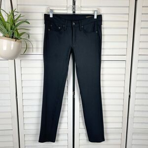 Rag & Bone Jeans Revolve Black‎ Skinny Equestrian Stretch Knit Pants Size 27